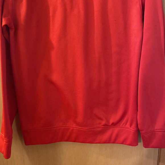 Wisconsin Badgers Let’s Go Red Hooded College Sweatshirt Red White Small - Picture 9 of 12